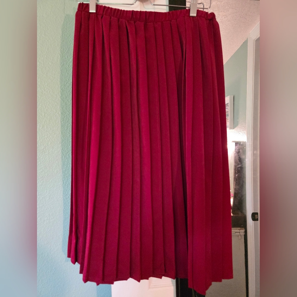 Vintage Pleated Skirt
